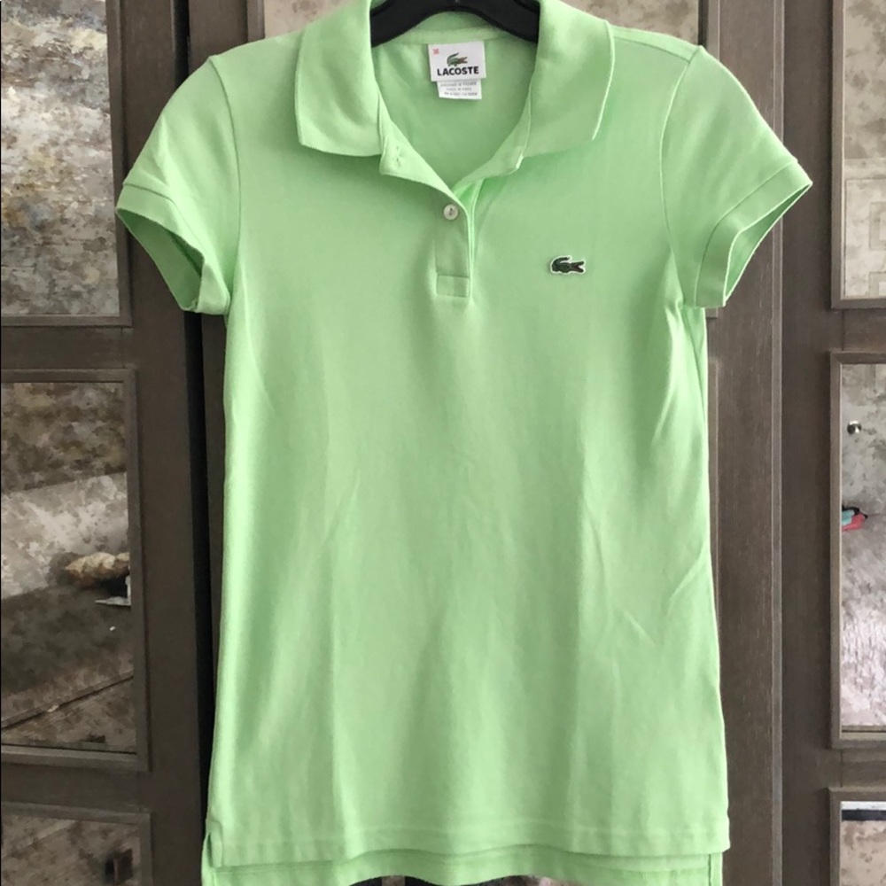 Lacoste Classic Fit Cotton Polo Size 36 (S)